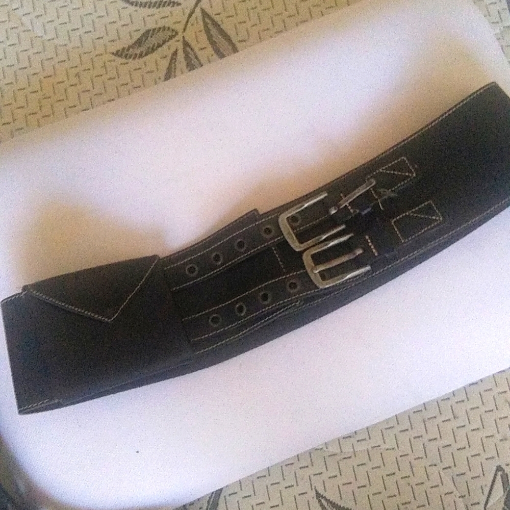 Armani Exchange leather belt